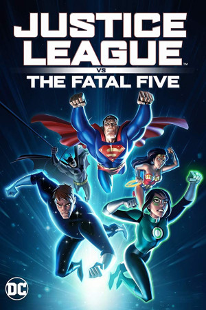 دانلود انیمیشن Justice League vs the Fatal Five 2019 با دوبله فارسی
